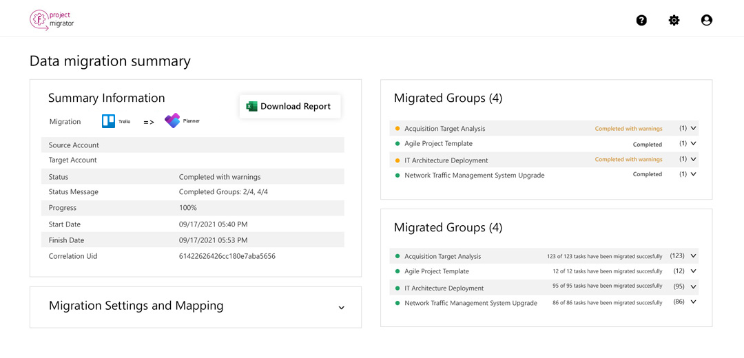 Trello migration to New Microsoft Planner