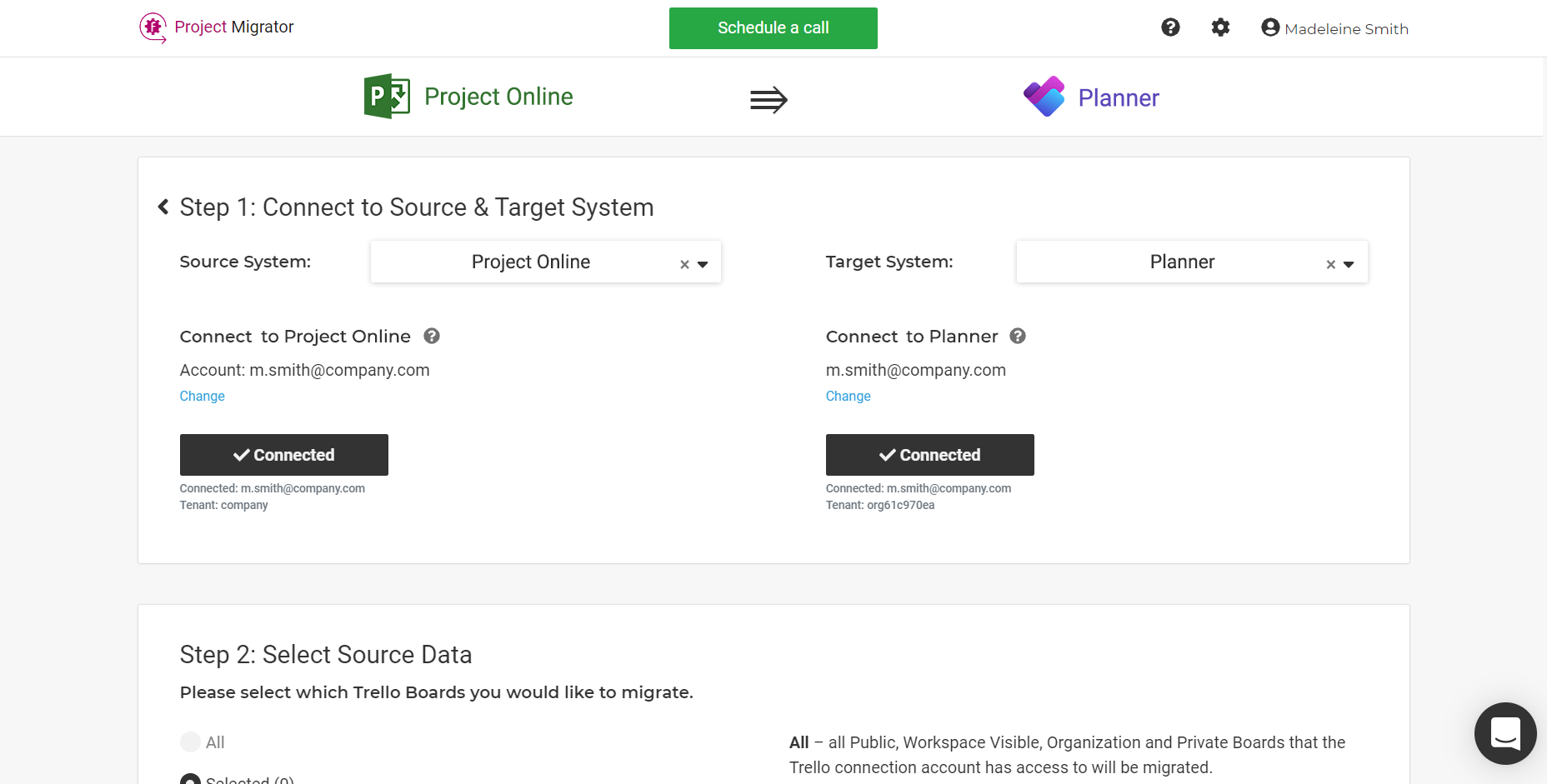 Project Online migration to New Planner
