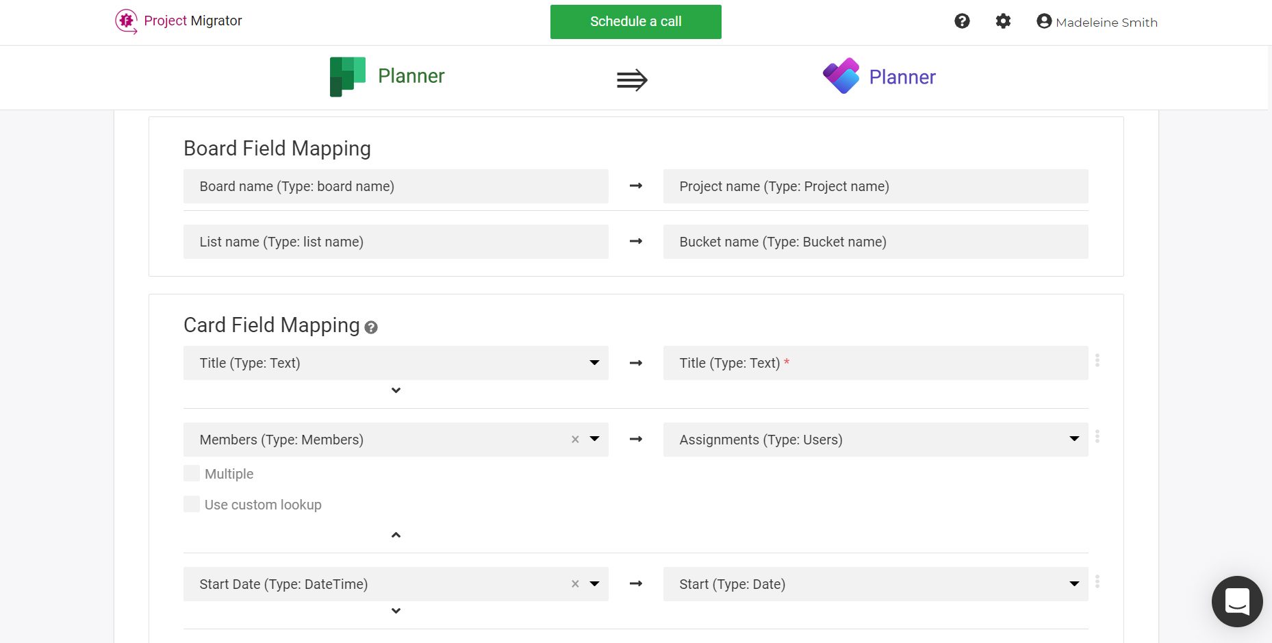 Planner to New Planner migration