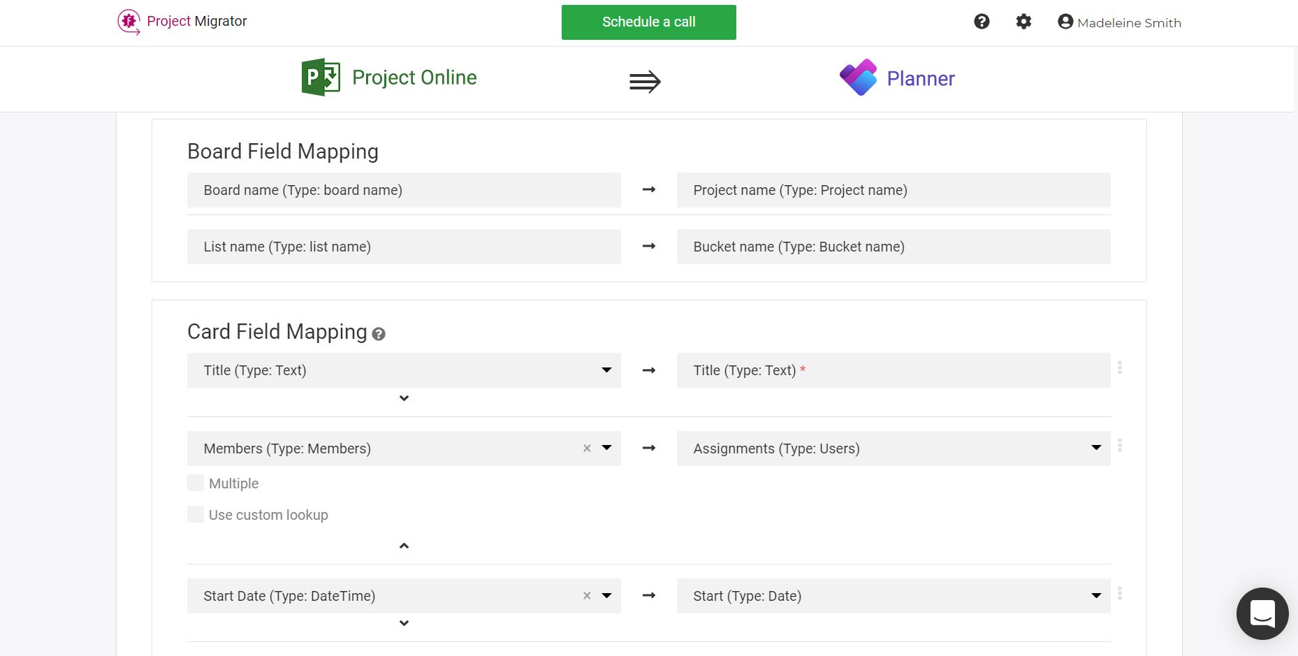 Project Online migration to New Planner