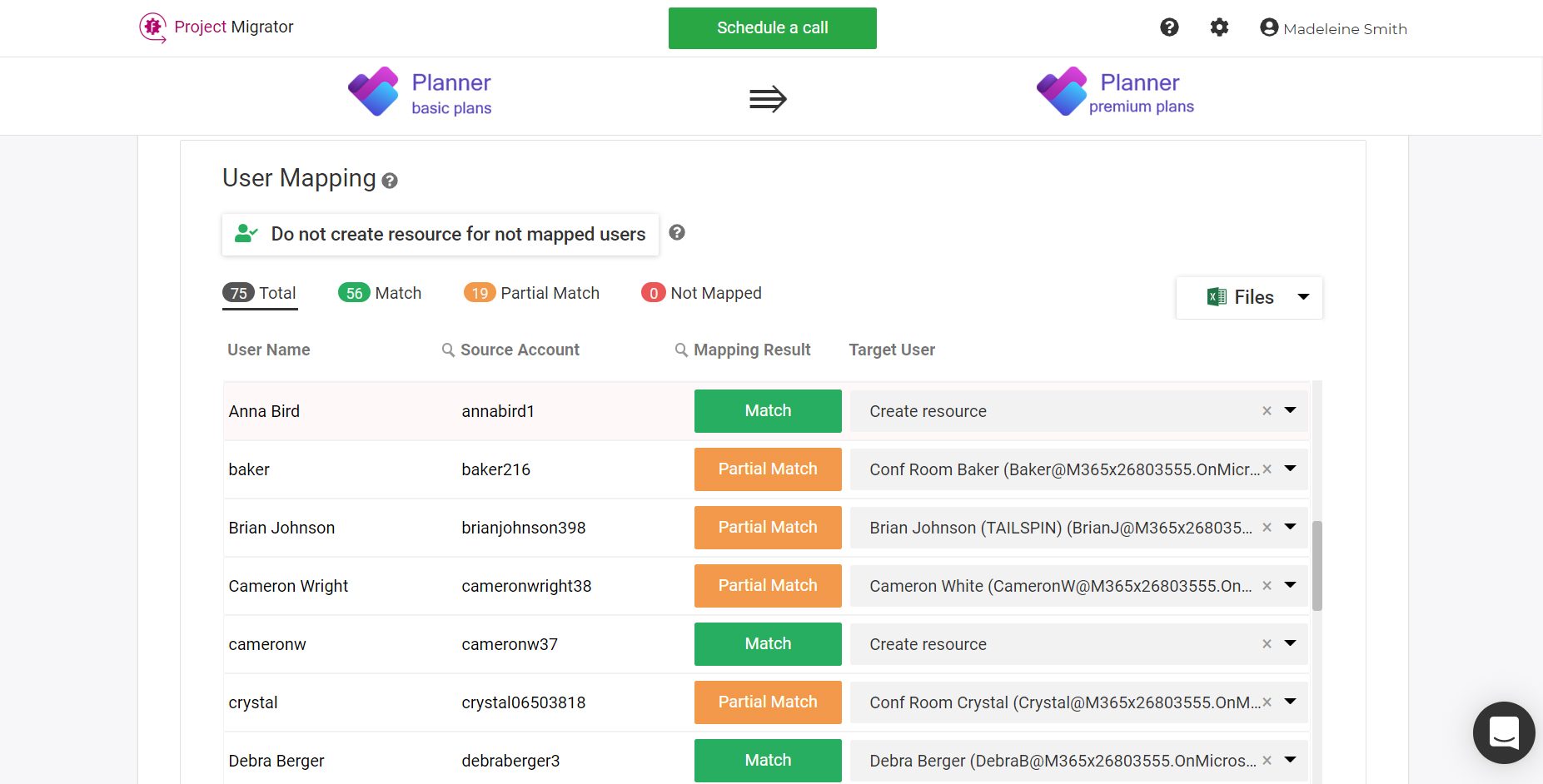 new planner basic to premium migration