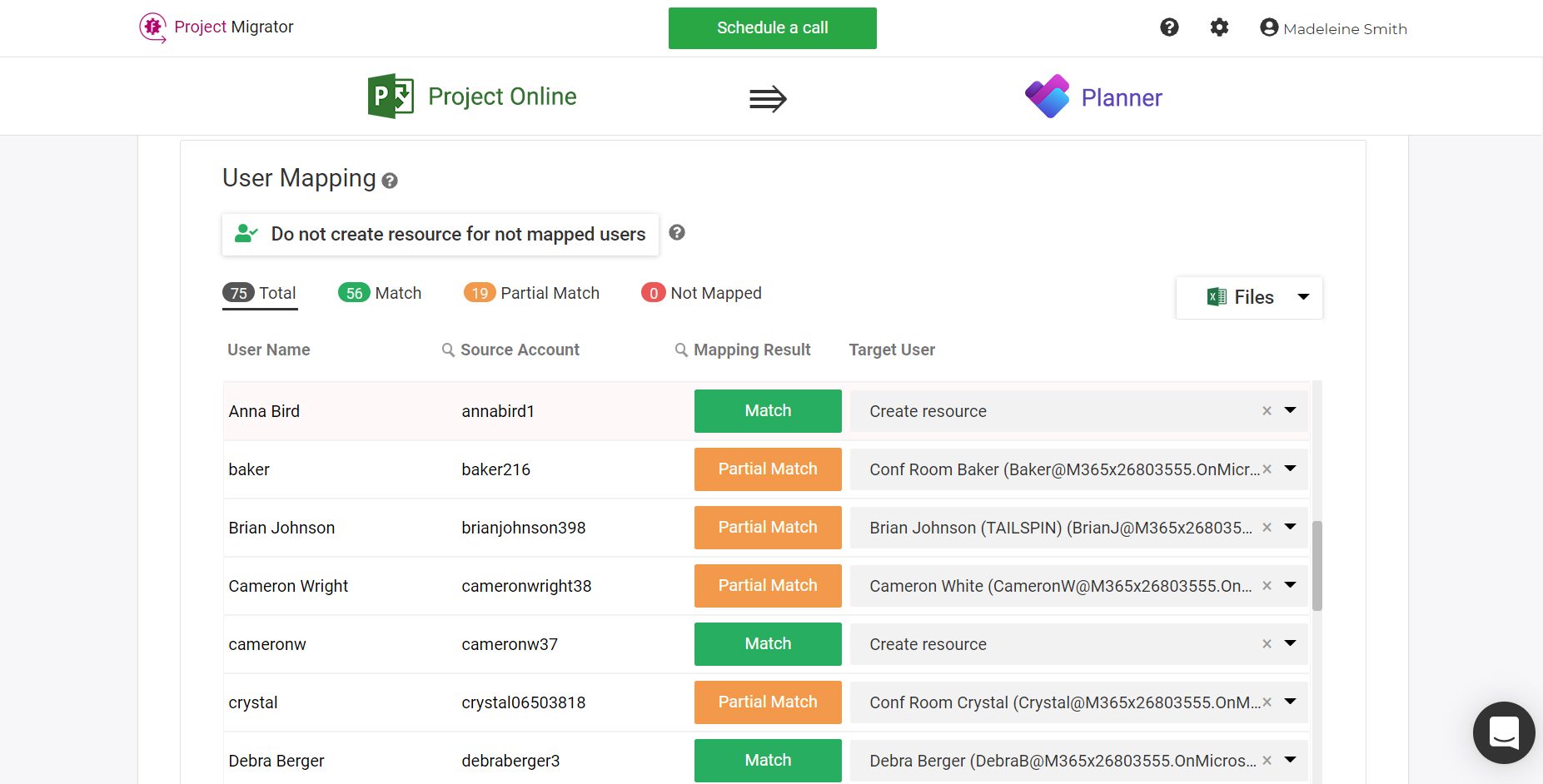 Project Online migration to New Planner