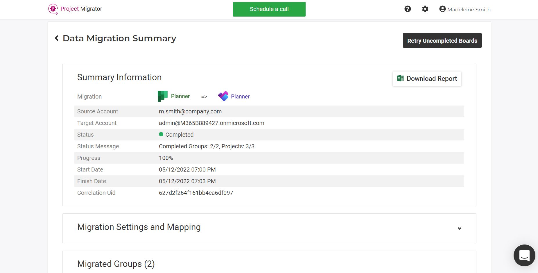 Planner to New Planner migration