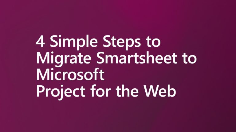 migrate smartsheet to project for the web