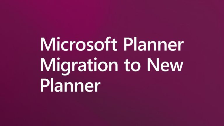 Microsoft Planner Migration to New Planner