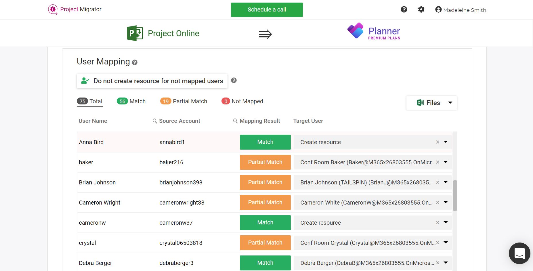 Microsoft Project Online to Planner Premium