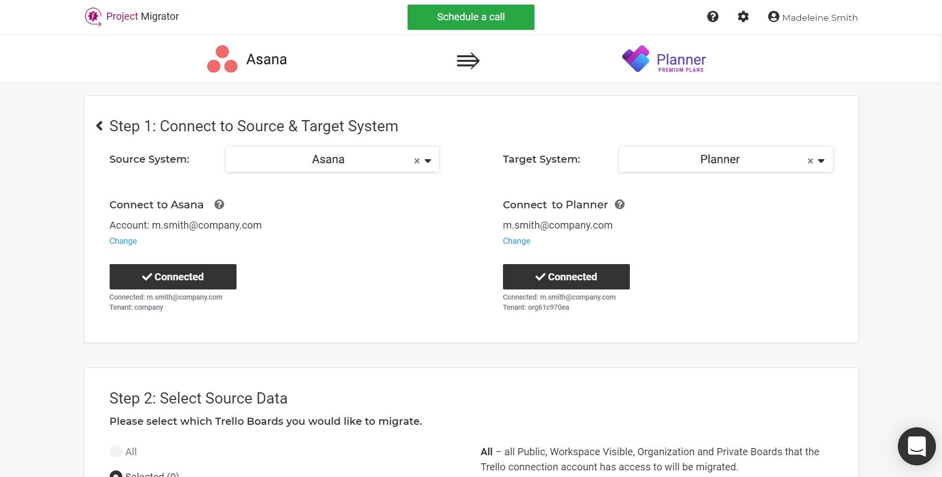 asana planner premium